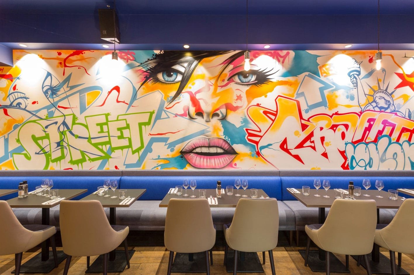 Décoration du Restaurant Arty à Paris IX