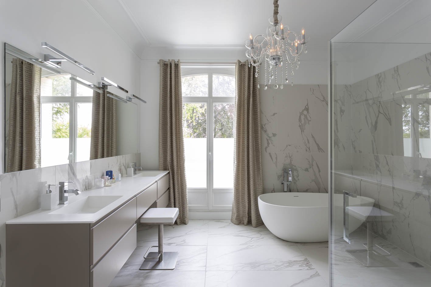 Salle de bains - Villa Paris Déco