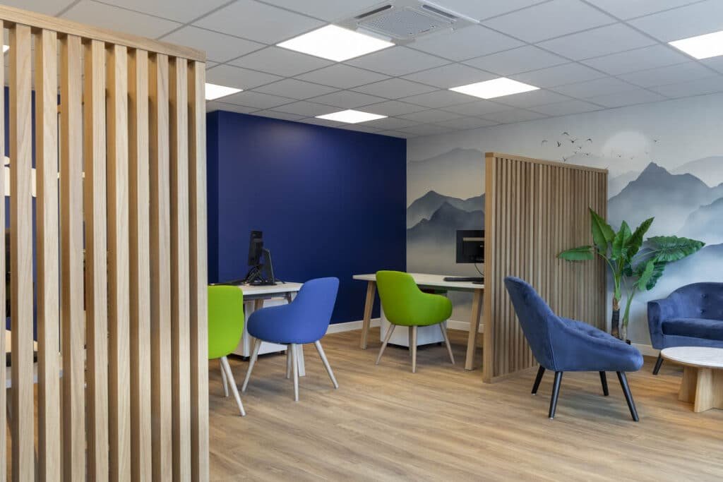 Claustra de séparation en bois massif, by Christiansen Design, Architecte d'intérieur Yvelines et Décorateur à Paris, Hauts de Seine, Provence