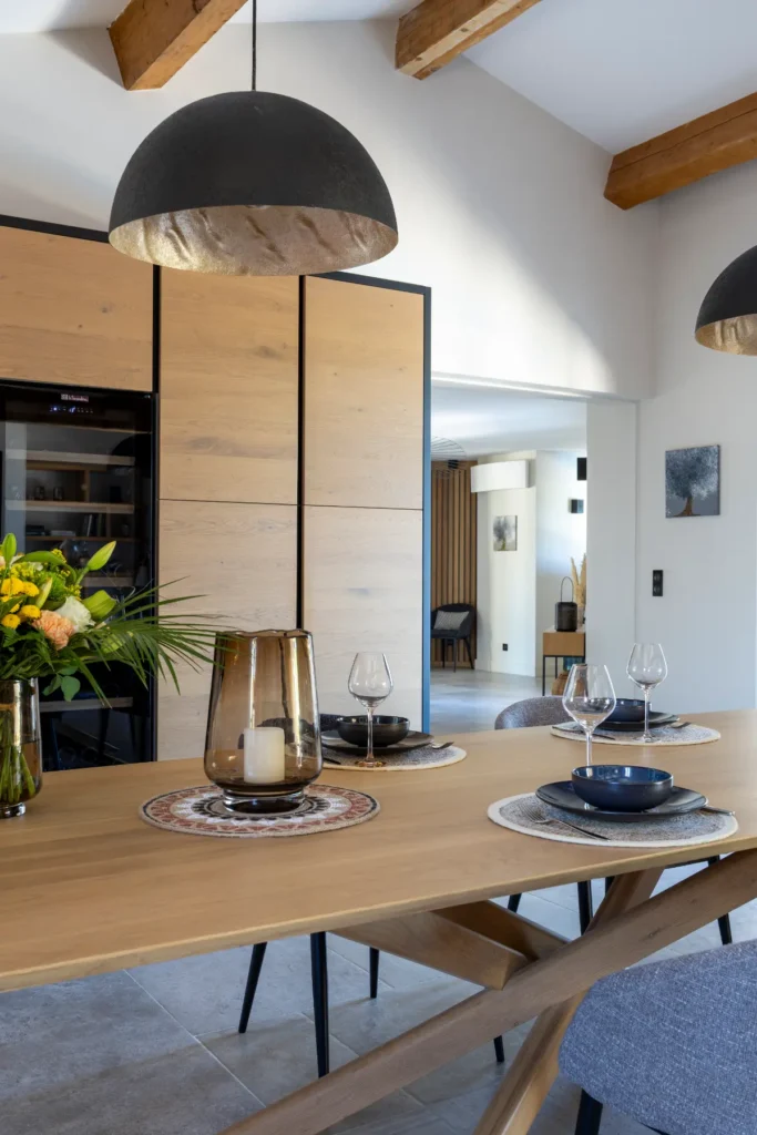 Salon Architecte intérieur VAR 83 maison de vacances