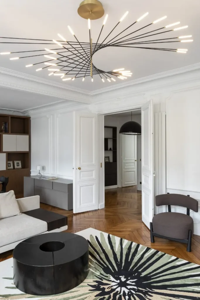 Renovation d'un appartement avec architecte intérieur à Saint-Germain-en-Laye
